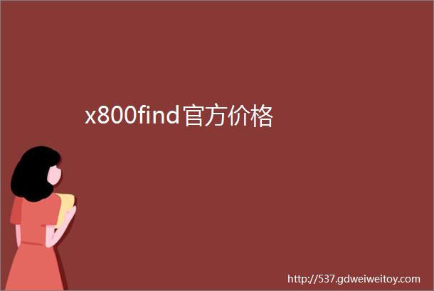 x800find官方价格
